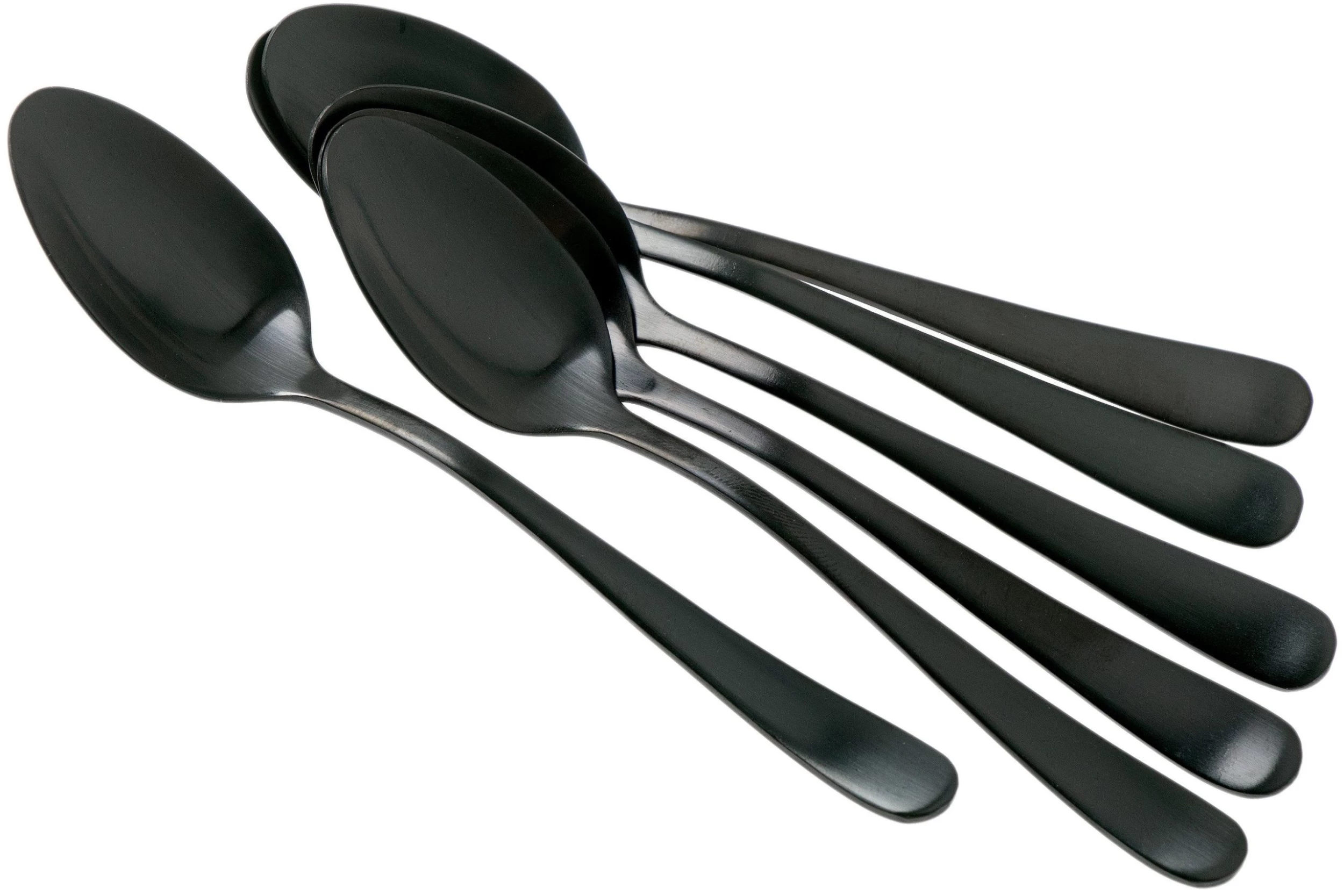 Amefa Austin 1410 Cuillères à Moka, Noir Mat, 6 Pièces 1 Amefa Austin 1410 Cuillères à Moka, Noir Mat, 6 Pièces