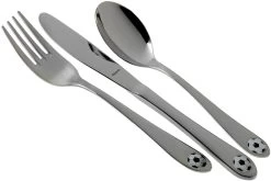 Amefa Footie 8422 Couverts Pour Enfants, 3 Pièces