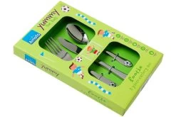 Amefa Footie 8422 Couverts Pour Enfants, 3 Pièces -Couteaux De Cuisine AM842200G020A30 04 amefa