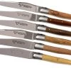 Laguiole En Aubrac Set De Couteaux à Steak (6 Pièces) Bois Français