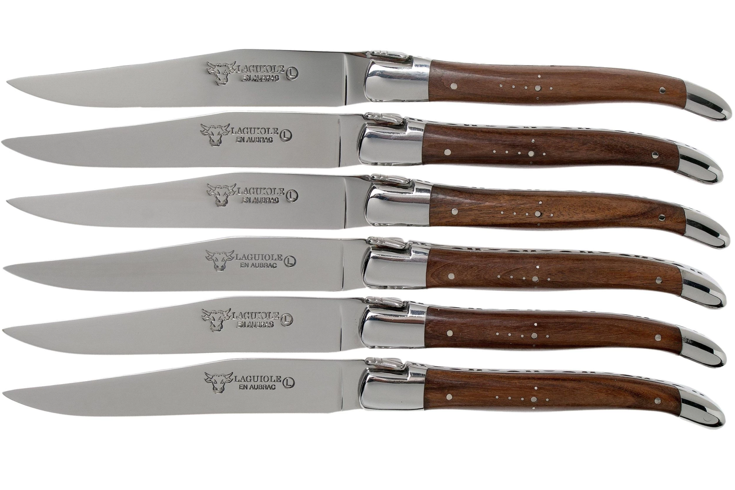 Laguiole En Aubrac Morado 62C99MORIH Set De 6 Couteaux à Steak Amarante 2 Laguiole En Aubrac Morado 62C99MORIH Set De 6 Couteaux à Steak Amarante – Image 2