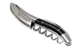 Laguiole En Aubrac Couteau Sommelier Manche En Corne De Buffle Noire