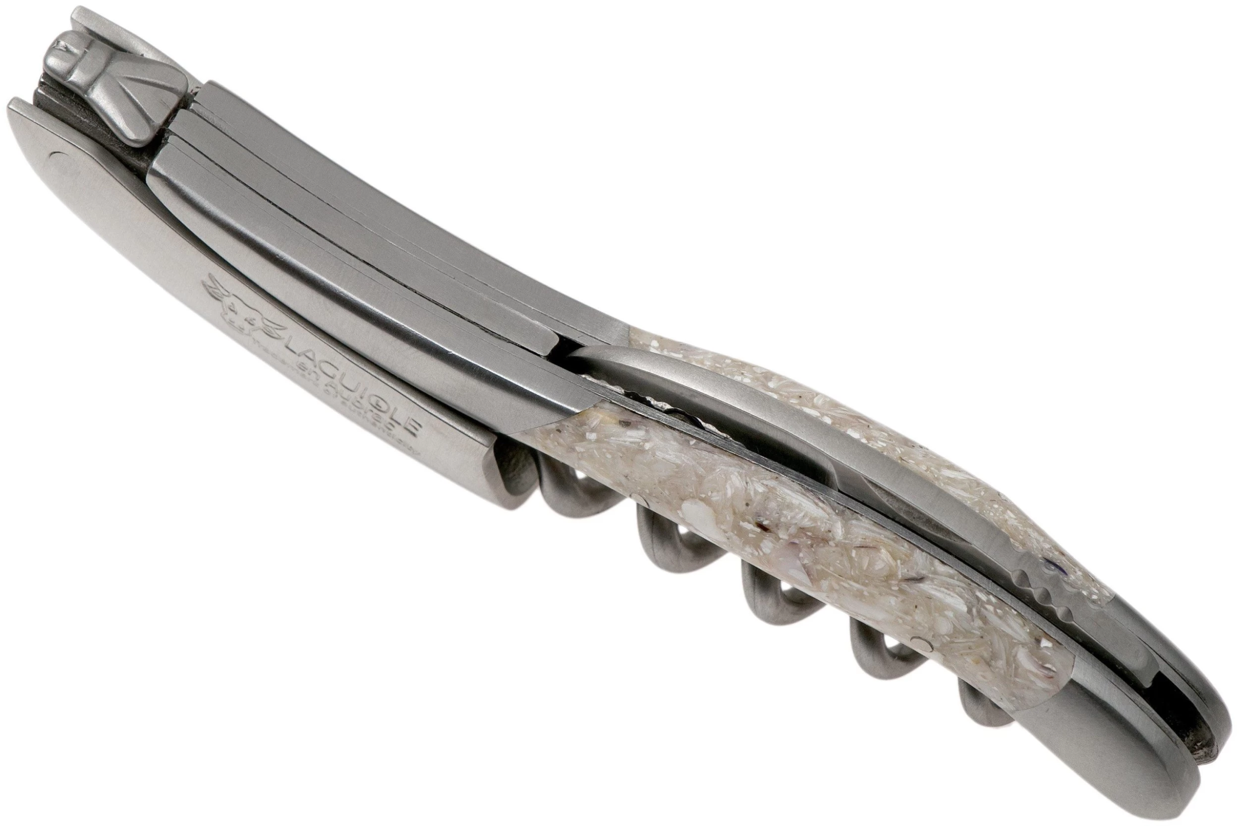 Laguiole En Aubrac SOM99CQHI Couteau Sommelier Coquille D'huître 4 Laguiole En Aubrac SOM99CQHI Couteau Sommelier Coquille D'huître – Image 4