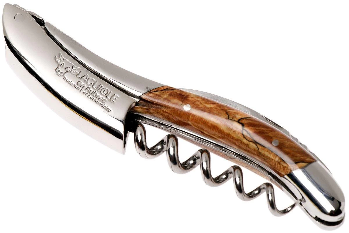 Laguiole En Aubrac Couteau Sommelier Bois D'Aubrac Poli, SOM99WAI-LSJ1 1 Laguiole En Aubrac Couteau Sommelier Bois D'Aubrac Poli, SOM99WAI-LSJ1