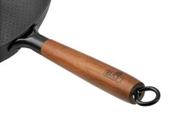 Baf Rustica Pur 100138280 28 Cm Manche En Bois, Wok