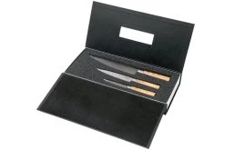 Böker Damast Olive Ensemble De Trois Couteaux, 130440SET -Couteaux De Cuisine BO130440SET 04 boker bo130440set 04