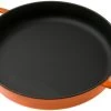 Combekk Sous Chef 192128OR Cocotte 28 Cm Double Poignée, Orange