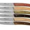 Claude Dozorme Le Thiers Coffret De Couteaux à Steak, 6 Pièces, Essences Variées