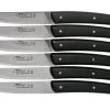 Claude Dozorme Le Thiers Coffret De Couteaux à Steak, 6 Pièces, Noir