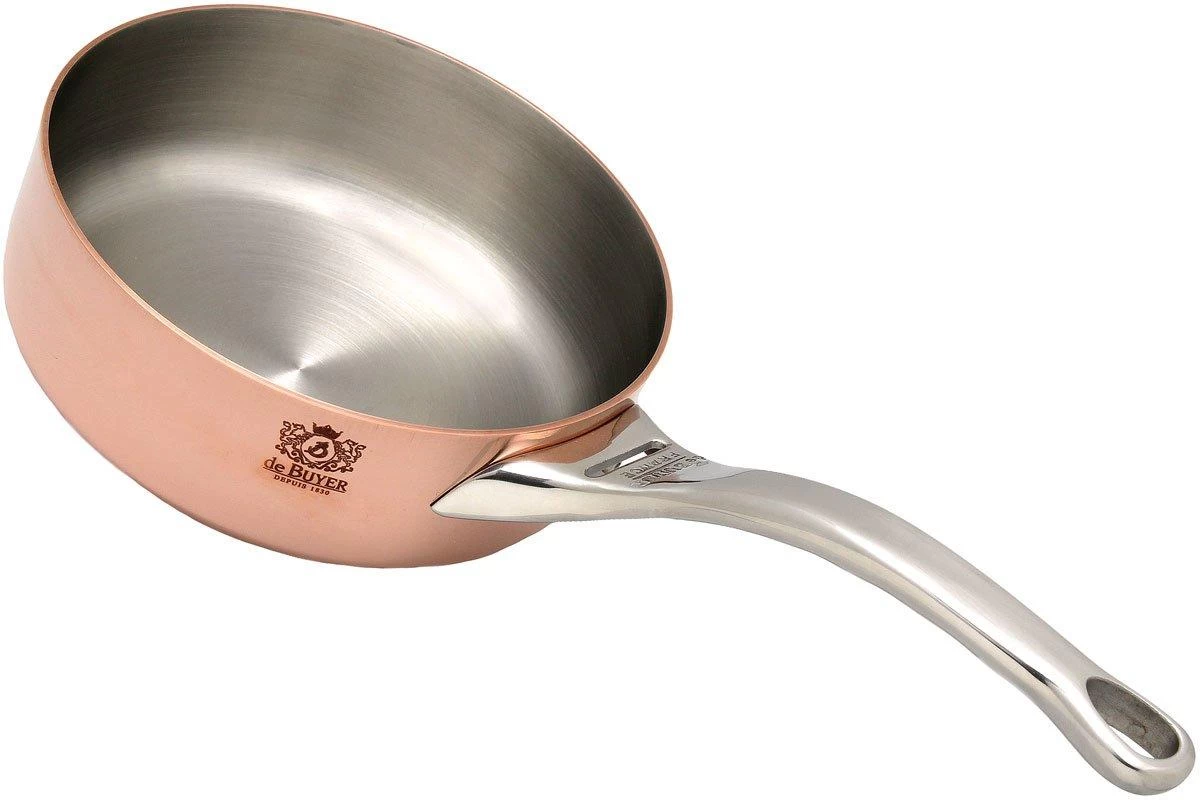 De Buyer Prima Matera Sauteuse En Cuivre 16 Cm 6230.16 1 De Buyer Prima Matera Sauteuse En Cuivre 16 Cm 6230.16