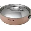 De Buyer Prima Matera Sauteuse En Cuivre 24 Cm Couvercle Inox 6241.24
