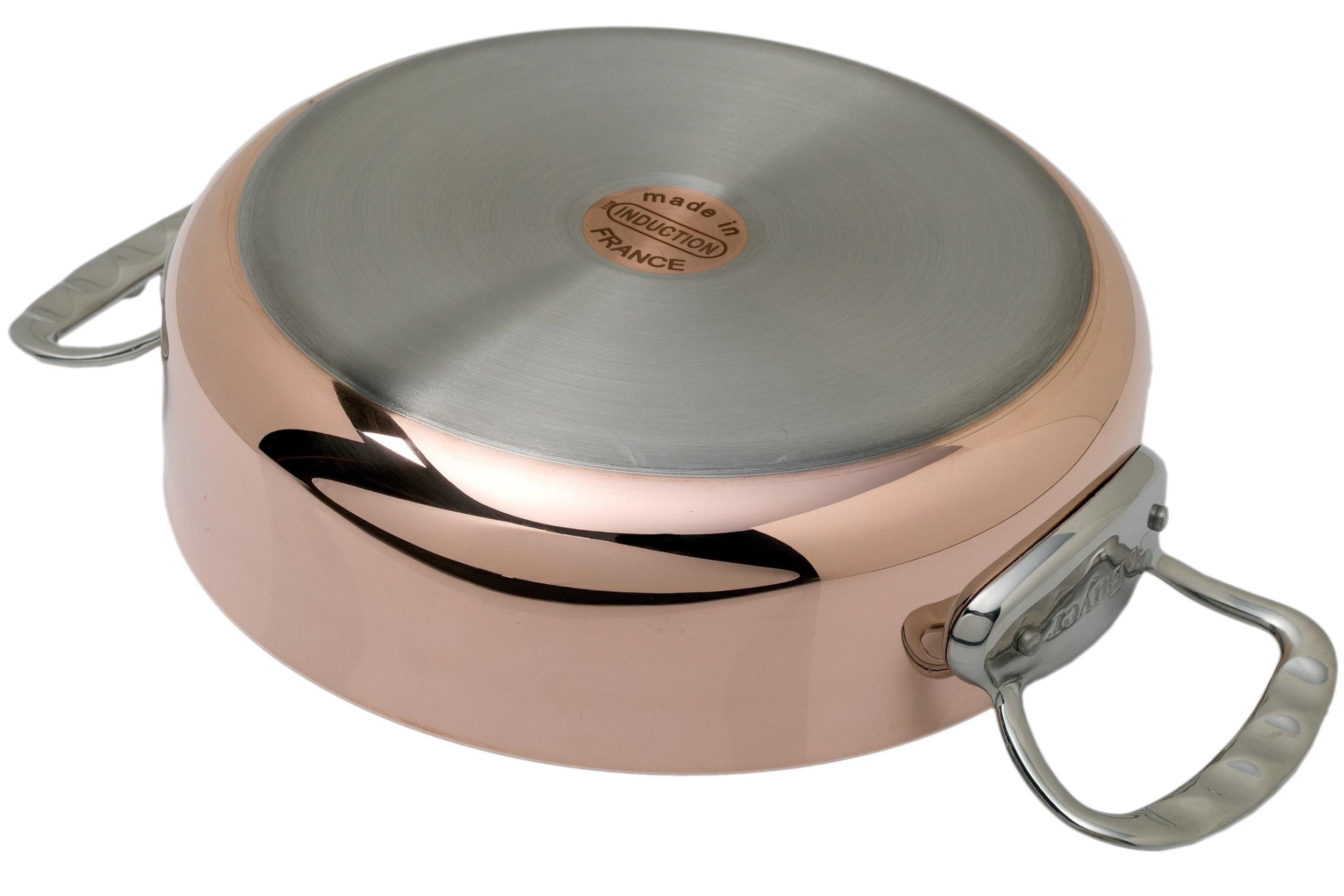 De Buyer Prima Matera Sauteuse En Cuivre 24 Cm Couvercle Inox 6241.24 4 De Buyer Prima Matera Sauteuse En Cuivre 24 Cm Couvercle Inox 6241.24 – Image 4