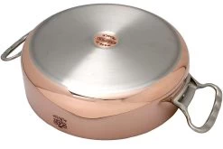 De Buyer Prima Matera Sauteuse En Cuivre 28 Cm Couvercle Inox 6241.28 -Couteaux De Cuisine DEB6241 28 03 de buyer prima matera deb6241 28 03