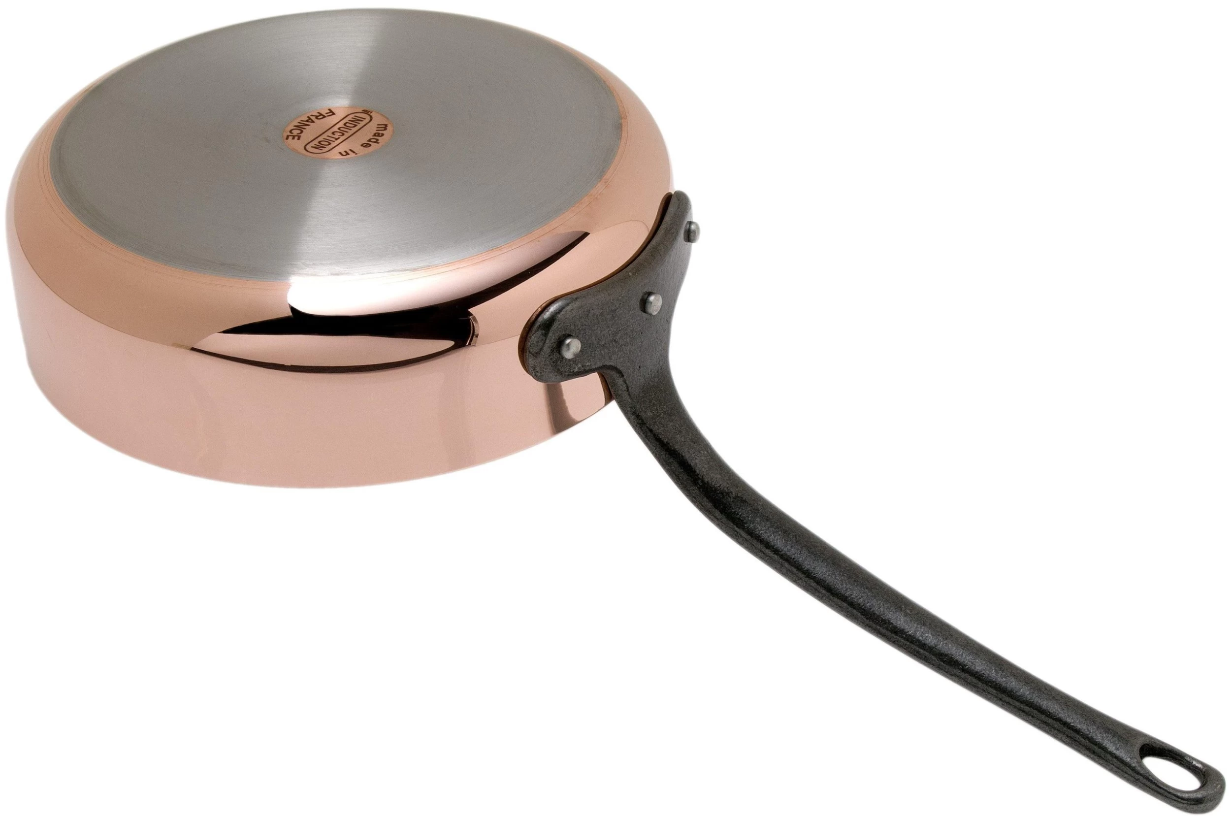 De Buyer Prima Matera Tradition 6330.24 Sauteuse En Cuivre 24 Cm 2 De Buyer Prima Matera Tradition 6330.24 Sauteuse En Cuivre 24 Cm – Image 2