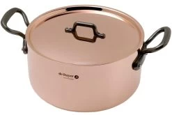 De Buyer Prima Matera Tradition 6342.24 Poêle En Cuivre 24 Cm