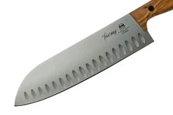 Due Cigny Tuscany DG2C760-18OL Santoku 18 Cm Bois D'olivier -Couteaux De Cuisine DG2C760 18OL 03 duecigni