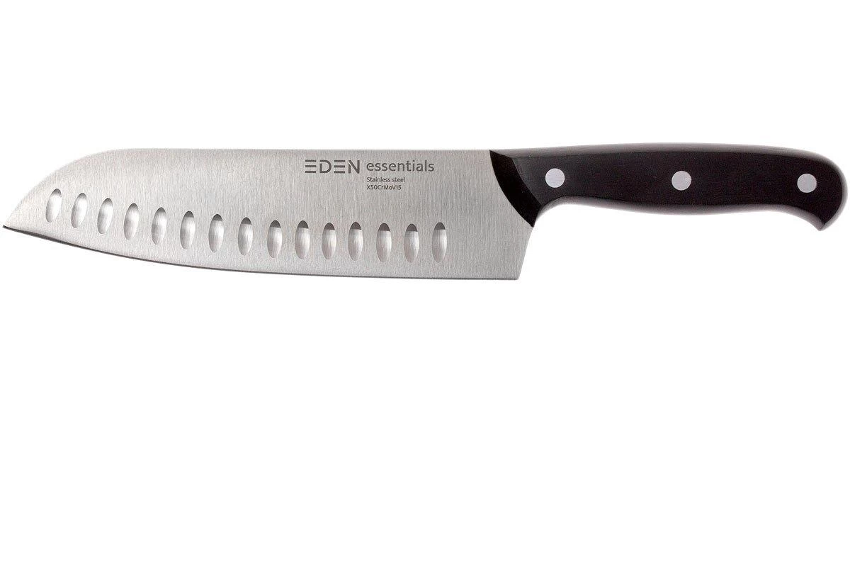 Eden Essentials Couteau Santoku 18 Cm, 2000-319 1 Eden Essentials Couteau Santoku 18 Cm, 2000-319