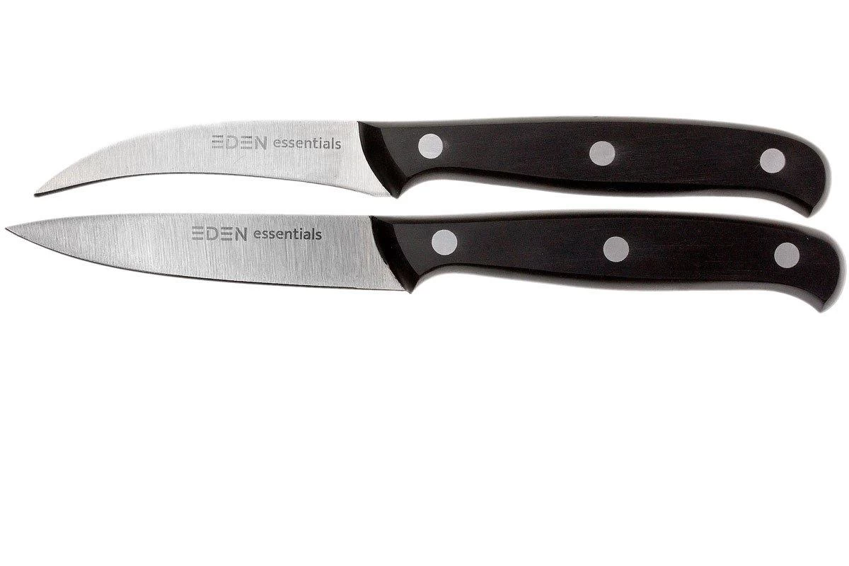 Eden Essentials Ensemble De Couteaux à éplucher, 2 Pièces, 2000-S01 1 Eden Essentials Ensemble De Couteaux à éplucher, 2 Pièces, 2000-S01