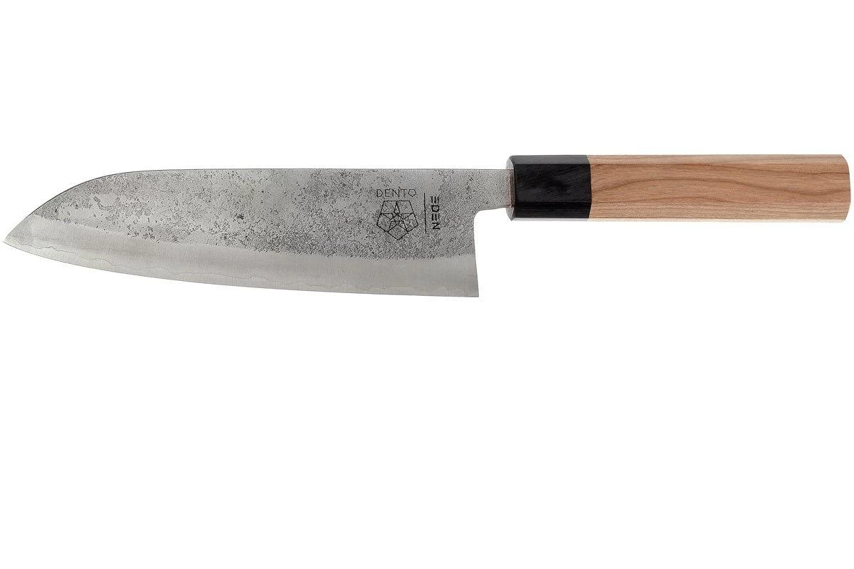 Eden Dento Santoku 16,5 Cm, Acier Aogami 1 Eden Dento Santoku 16,5 Cm, Acier Aogami