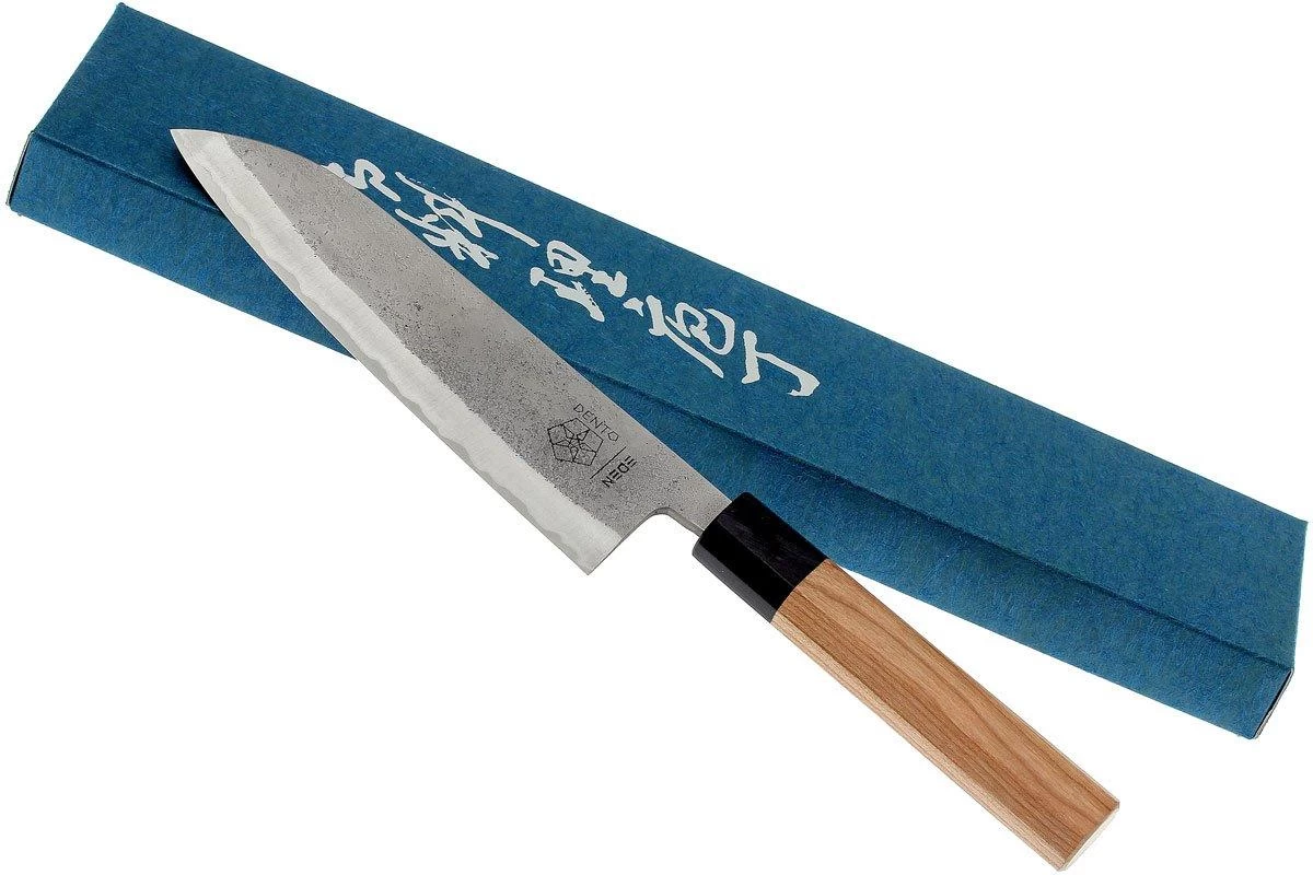 Eden Dento Santoku 16,5 Cm, Acier Aogami 7 Eden Dento Santoku 16,5 Cm, Acier Aogami – Image 7
