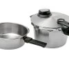 Fissler Vitavit Premium 622-412-11-070, Set Autocuiseur 3 Pièces Avec Panier Vapeur, 4,5 L