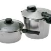 Fissler Vitavit Premium 622-412-13-090, Set Autocuiseur 4 Pièces Avec Couvercle En Verre