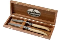 Fontenille Pataud Laguiole Set De 2 Couteaux à Steak Buis, LTC2LB -Couteaux De Cuisine FPLTC2LB 07 fontenille pataud