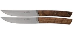 Fontenille Pataud Le Thiers Set De 2 Couteaux à Steak Ronce De Noyer, TR2TNO