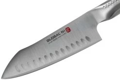 Global Ni GN-006 Santoku/couteau à Légumes Avec Alvéoles 18 Cm -Couteaux De Cuisine GLN0006 03 global ni