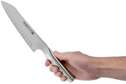Global Ni GN-006 Santoku/couteau à Légumes Avec Alvéoles 18 Cm -Couteaux De Cuisine GLN0006 06 global ni