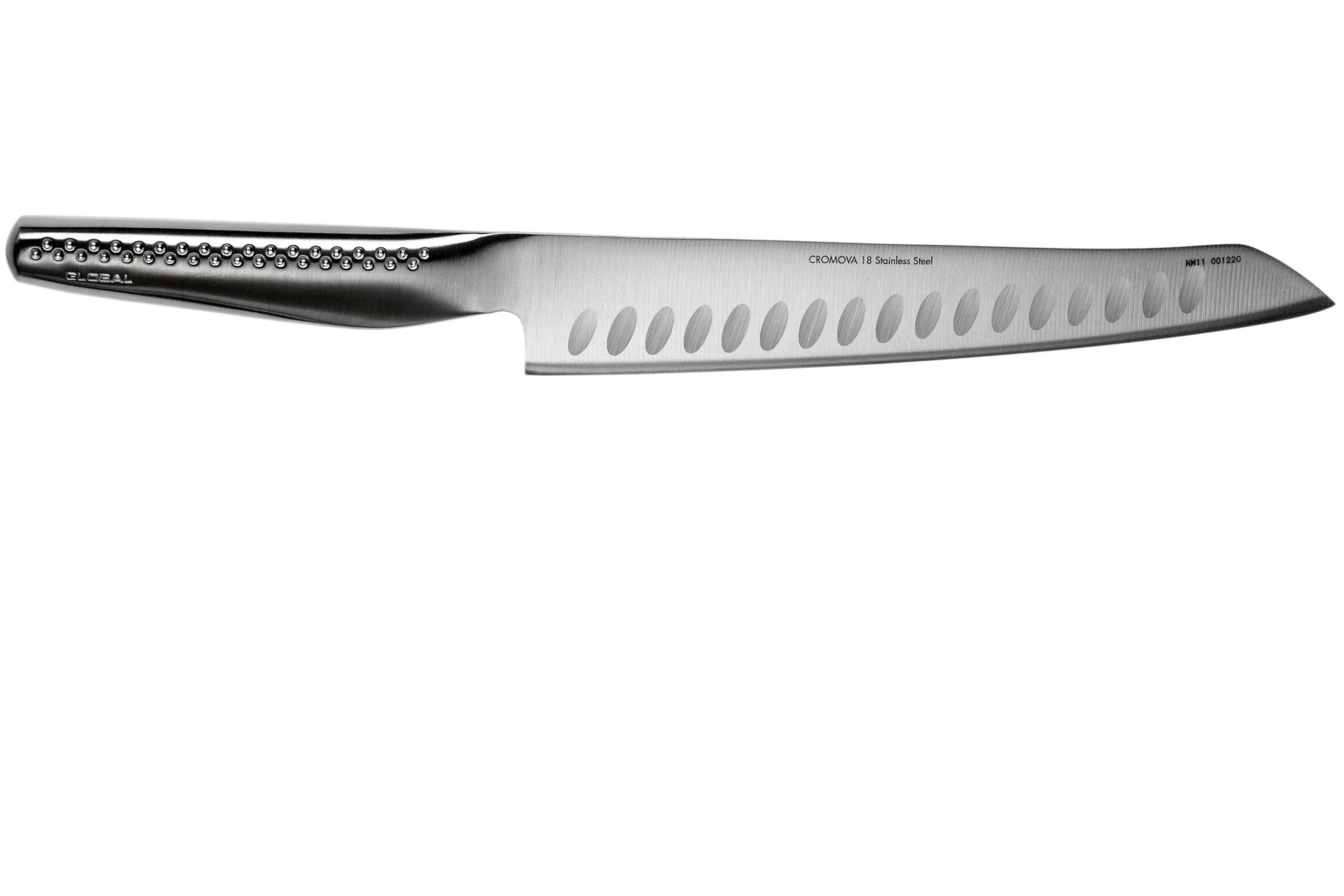 Global Ni GNM-11 Couteau à Viande Avec Alvéoles 21 Cm 2 Global Ni GNM-11 Couteau à Viande Avec Alvéoles 21 Cm – Image 2
