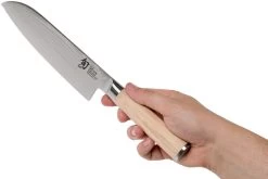 Kai Shun Classic White Santoku 18 Cm -Couteaux De Cuisine KADM 0702W 07 kai shun classic