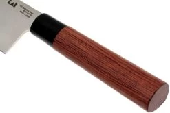 Kai Seki Magoroku Redwood Couteau Santoku 0170S -Couteaux De Cuisine KAMGR 0170S 04 kai shun seki magoroku redwood kamgr 0170s 04
