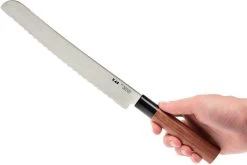 Kai Seki Magoroku Redwood Couteau à Pain 0225B 22,5 Cm -Couteaux De Cuisine KAMGR 0225B 07 kai shun seki magoroku redwood kamgr 0225b 07
