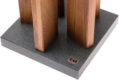 Kai Stonehenge Bloc à Couteaux Aimanté , Granit/noyer, STH-4 -Couteaux De Cuisine KASTH 4 03 kai stonehenge kasth 4 03