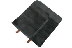 Knivesandtools Serviette à Couteaux En Cuir Utah Black 45x47 -Couteaux De Cuisine KNKB340141 5 03 knivesandtools