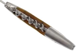 Forge De Laguiole SOM1CASAT, Couteau Sommelier Matifié, Corne D'Aubrac -Couteaux De Cuisine LASOM1CASAT 04 forge de laguiole kelnersmes lasom1casat 04