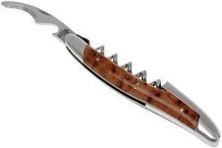 Forge De Laguiole SOM1THBRI, Couteau Sommelier Poli, Thuya-wood -Couteaux De Cuisine LASOM1THBRI 03 forge de laguiole kelnersmes lasom1thbri 03
