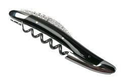 Forge De Laguiole SOMBF Couteau Sommelier Avec étui, Damas, Corne De Buffle -Couteaux De Cuisine LASOMBFPINLDIN 06 forgelaguiole