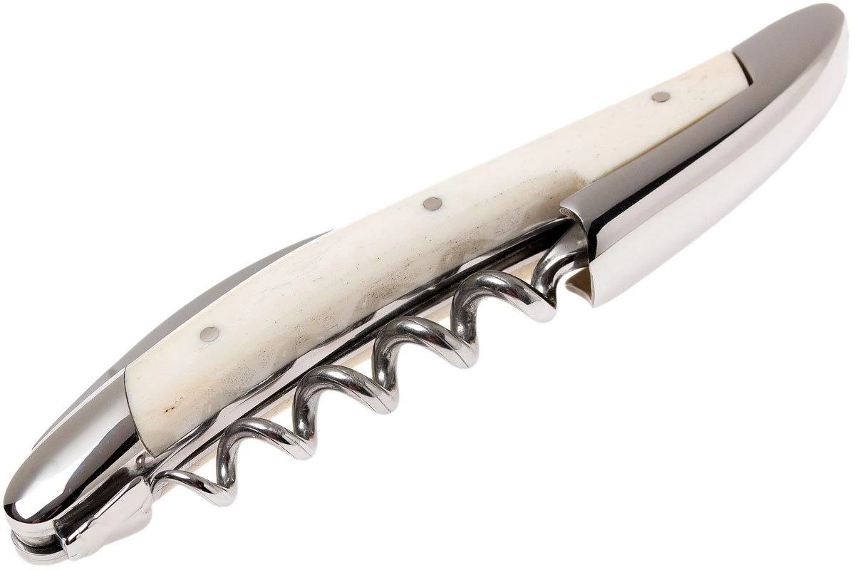 Forge De Laguiole SOMX1OS Couteau Sommelier Poli, Os 5 Forge De Laguiole SOMX1OS Couteau Sommelier Poli, Os – Image 5