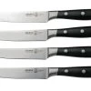 Messermeister Avanta L7684-5-4S, Set De 4 Couteaux à Steak, Noir