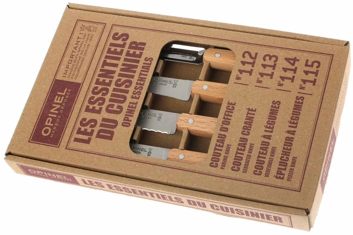 Opinel 001300 Les Essentiels Bouleau Naturel 2 Opinel 001300 Les Essentiels Bouleau Naturel – Image 2