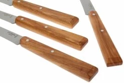 Opinel T001515, Set De Couteaux à Steak, Esprit Sud, Bois D'olivier -Couteaux De Cuisine OPT001515 04 opinel tafelmesset esprit sud olijf opt001515 d3