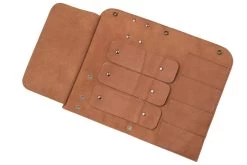 Robert Herder Sac à Couteaux Enroulable 2 956400000 4 Emplacements, Cuir -Couteaux De Cuisine RH956400000 03 robertherder