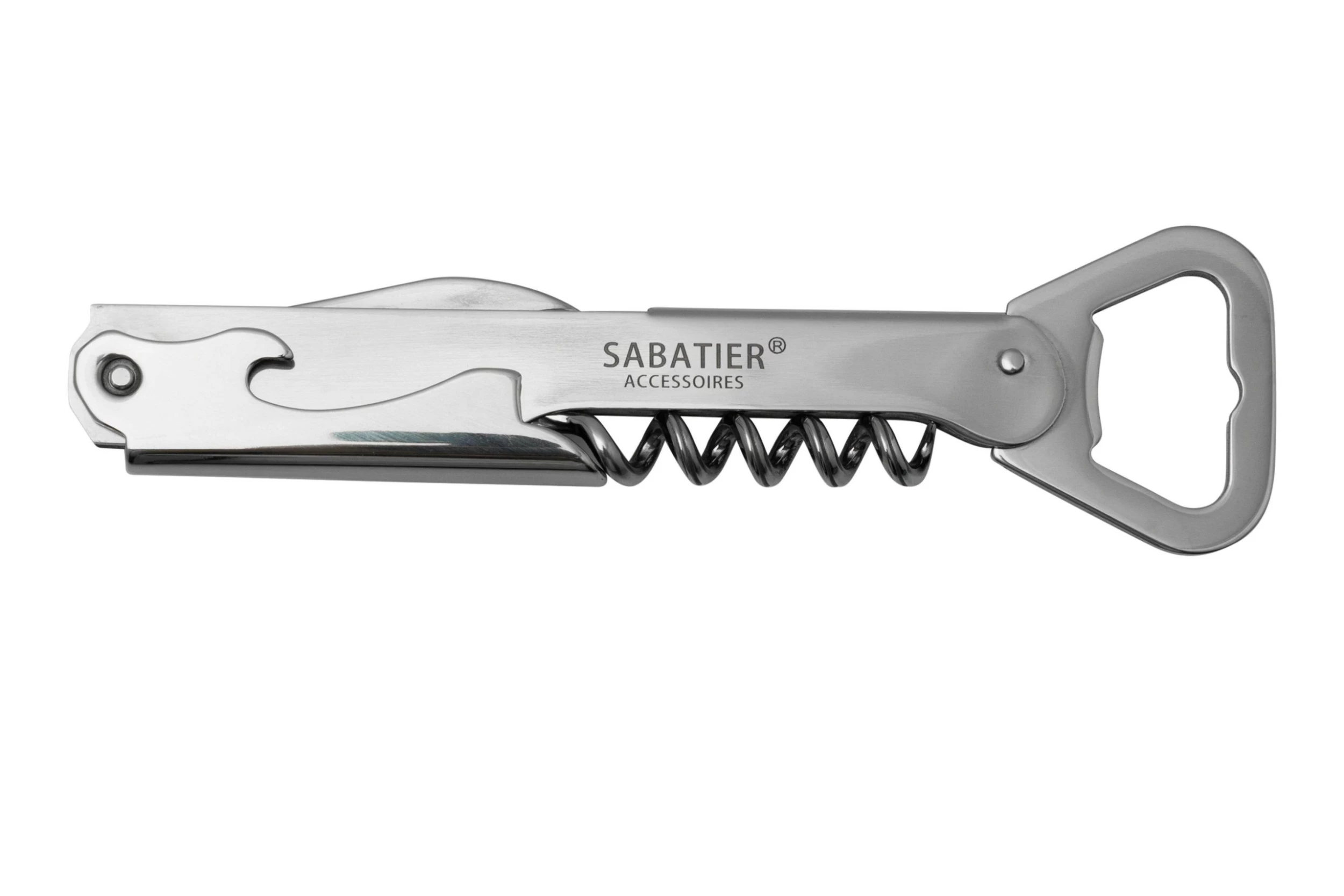 Lion Sabatier Corkscrew Nickel 018862 Décapsuleur Avec Tire-bouchon 1 Lion Sabatier Corkscrew Nickel 018862 Décapsuleur Avec Tire-bouchon