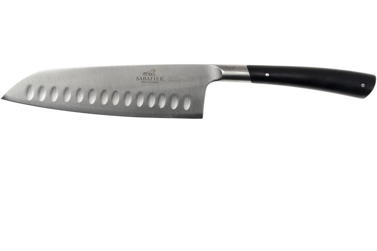 Lion Sabatier Edonist Santoku 18 Cm, Noir, 807880 1 Lion Sabatier Edonist Santoku 18 Cm, Noir, 807880