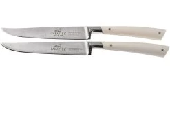 Lion Sabatier Edonist Perle Set De Couteaux à Steak 2 Pièces, Blanc, 808281