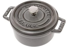 Mini Cocotte Staub 10 Cm, 0,25 L Gris