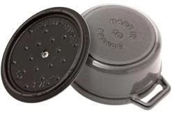 Mini Cocotte Staub 10 Cm, 0,25 L Gris -Couteaux De Cuisine SB1101018 03 staub sb1101018 03