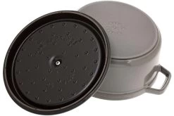Cocotte Staub 24 Cm, 3,8 L Gris 5 Cocotte Staub 24 Cm, 3,8 L Gris -Couteaux De Cuisine SB1102418 03 staub sb1102418 03